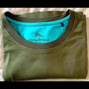 TOMMY BAHAMA Bali Skyline Tee Olive Green